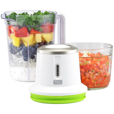 Tru Cordless Collection Power Blender, White