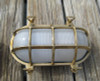 brass nautical bulkhead ship light-oval shape