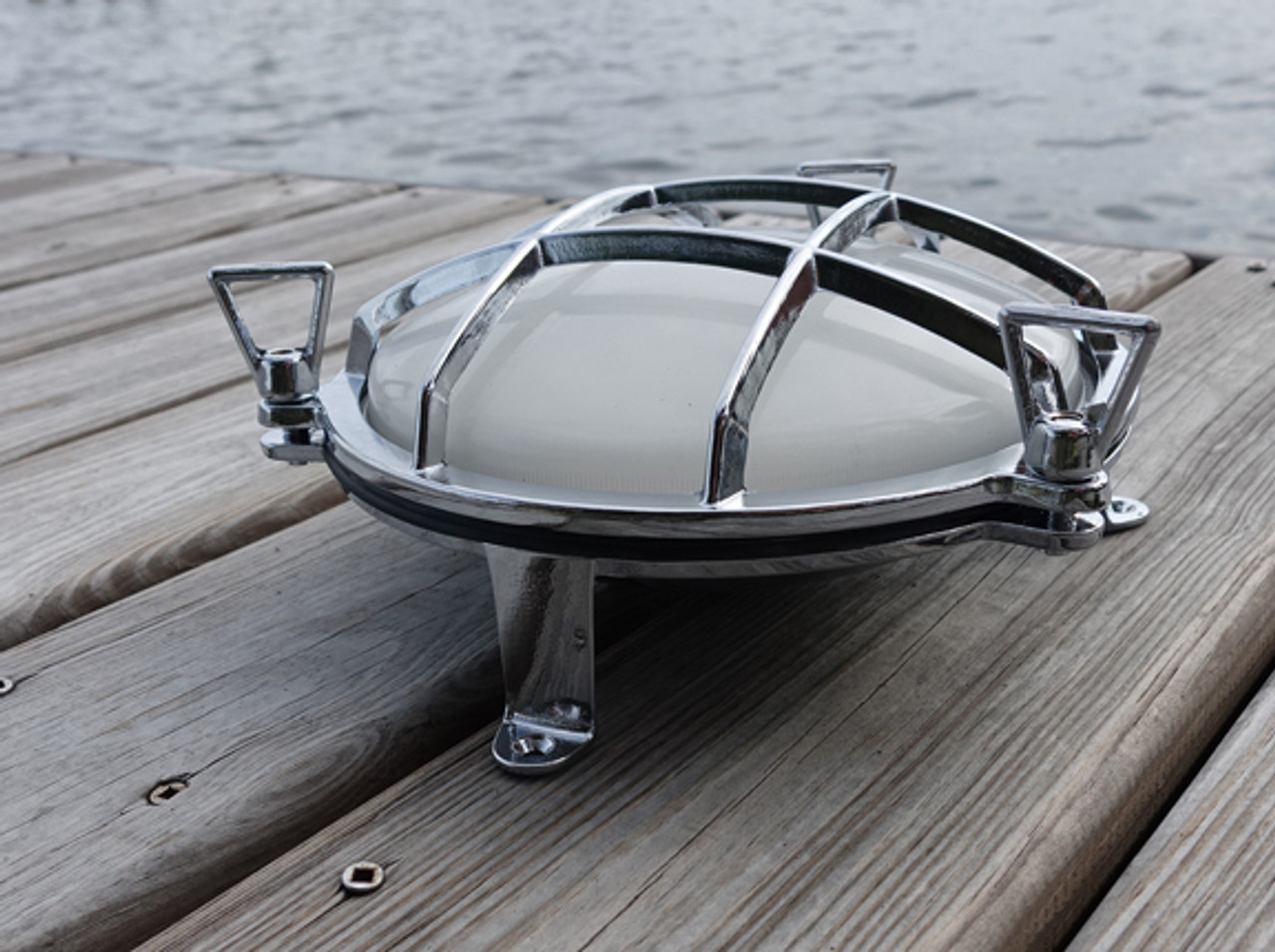 chrome nautical light