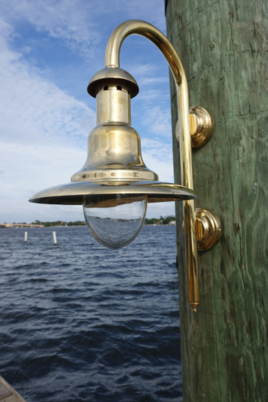 fisherman's brass nautical light