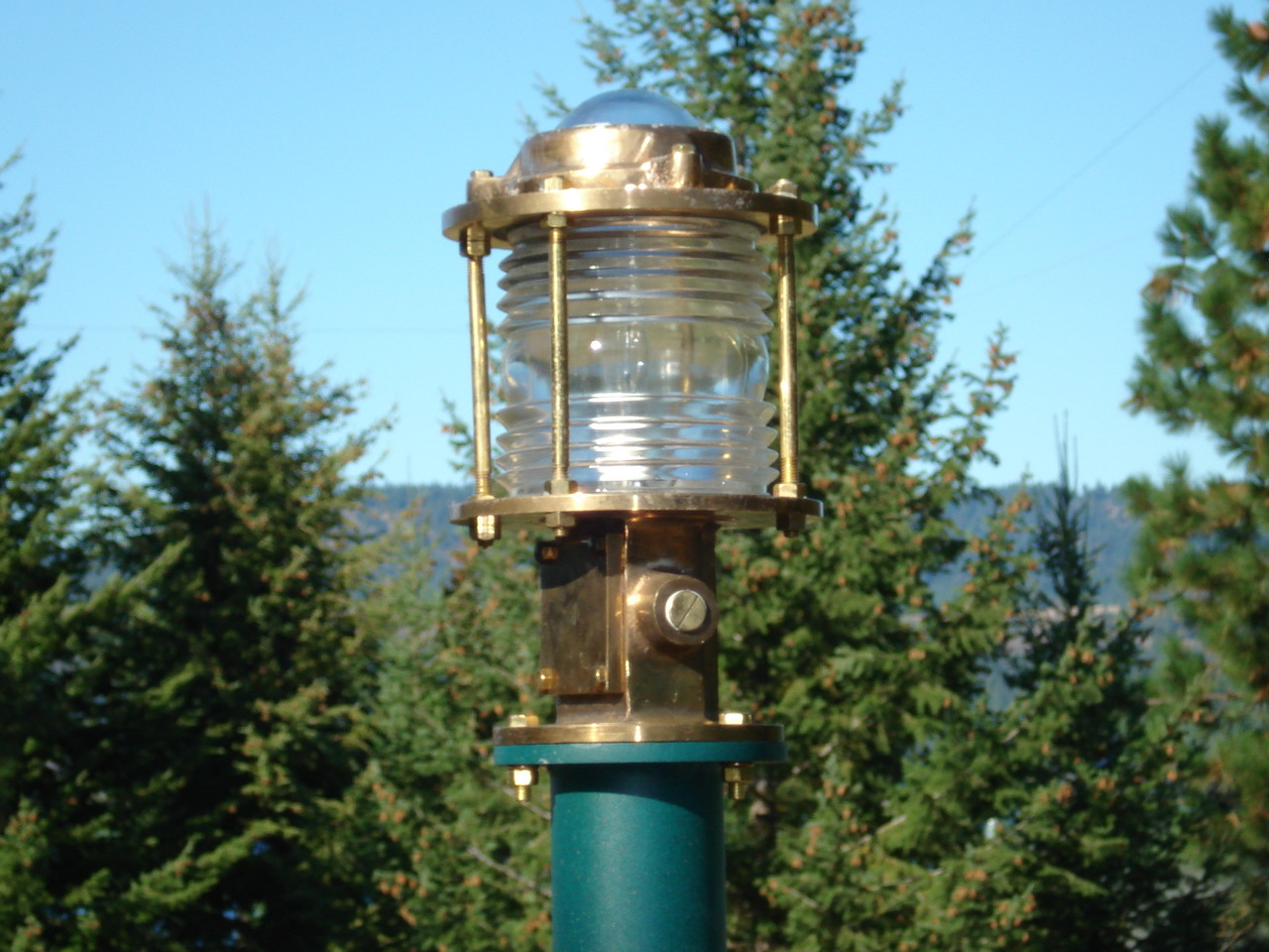 Bronze Pedestal Piling & Pier Nautical LightLarge Nautical Decor and