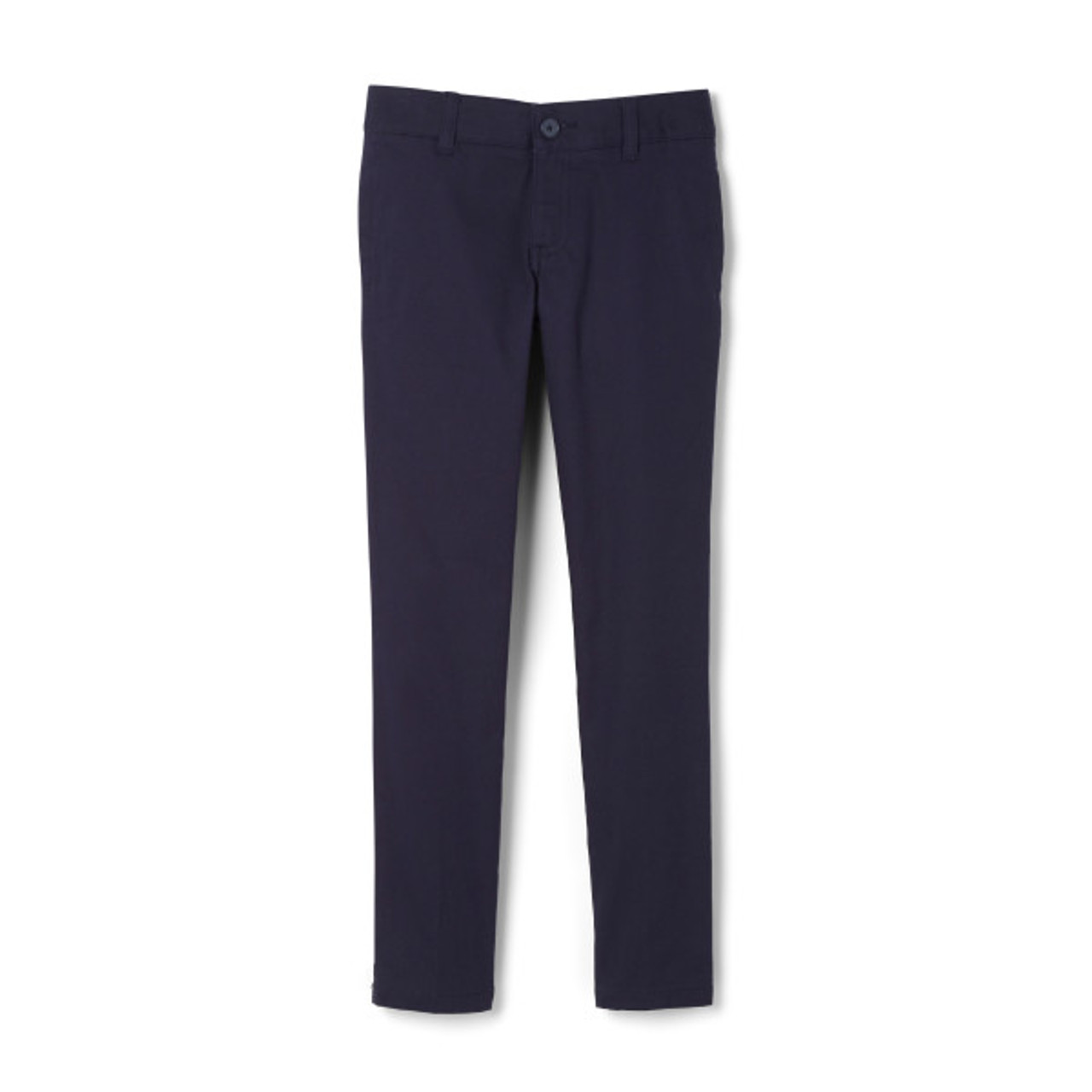 French Toast Women Stretch Twill Skinny Pants - Navy - Kids