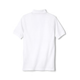 French Toast Boy White Short Sleeve Pique Polo