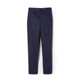 French Toast Boy Adjustable Waist Relaxed Fit Twill Husky Pants - Navy