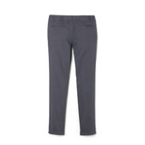 French Toast Adjustable Waist Stretch Twill Skinny Pants - Grey