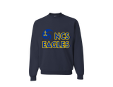 SCHOOL SPIRIT SWEATSHIRT W/ NCS EAGLE LOGO