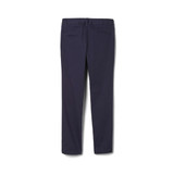 French Toast Women Stretch Twill Straight Pants - Navy
