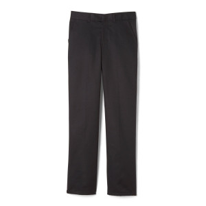 French Toast Boy Adjustable Waist Relaxed Fit Twill Pants - Black French Toast Boy Adjustable Waist Relaxed Fit Twill Pants - Black