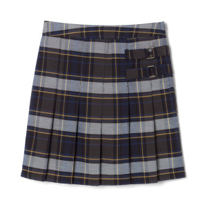 FRENCH TOAST PLAID SKORT - BLUE/GOLD