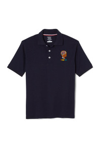 SHORT SLEEVE POLO SHIRT W/ YOUNG MINDS IN MOTION LOGO SHORT SLEEVE POLO SHIRT W/ YOUNG MINDS IN MOTION LOGO