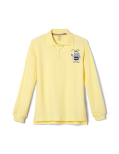 BOY LONG SLEEVE POLO W/ PS 13 LOGO BOY LONG SLEEVE POLO W/ PS 13 LOGO