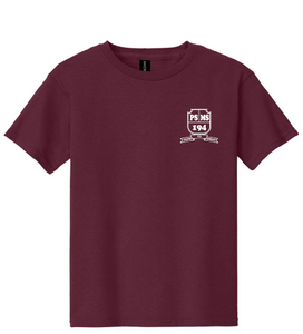 GYM T-SHIRT W/ PSMS 194 PRINTED LOGO