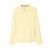 French Toast Girl Yellow Long Sleeve Picot Collar Interlock Polo