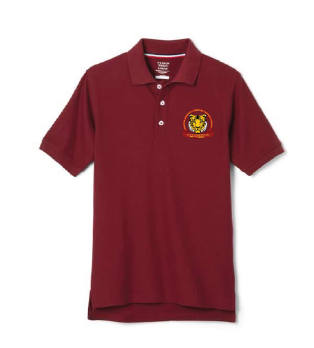 SHORT SLEEVE POLO SHIRT W/ PS 48 PRINTED LOGO