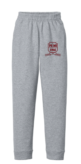 GYM SWEATPANTS W/ PSMS 194  PRINTED LOGO