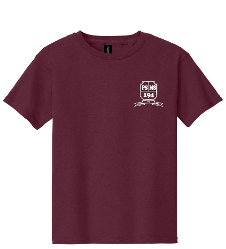 GYM T-SHIRT W/ PSMS 194 PRINTED LOGO