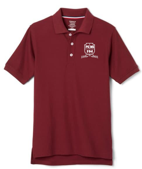 SHORT SLEEVE POLO SHIRT W/ PSMS 194 PRINTED LOGO