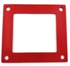 High temperature, tear resistant silicone gasket