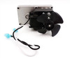 View of auger cooling fan, wiring harness, feed motor