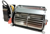 Front view of blower as installed, ball bearing motor