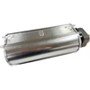 Bottom view of blower, mounting hole locations for bracket
