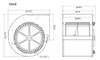 Wire diagram, blower dimensions