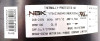 Motor ID sticker, electrical specifications