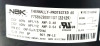 Motor ID sticker, electrical specifications