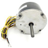 Top view of motor shaft and wiring harness
