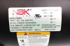 Motor ID sticker, electrical specifications