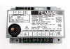 Top of Fenwal control module, sticker with electrical specifications