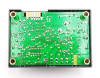 Bottom view of control module board, electrical circuits