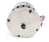 Bottom view of motor and housing