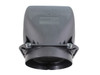 Top view of air discharge and blower housing