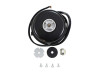 Top view of Buck blower motor and accessories