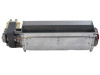 Bottom view of the convection blower