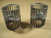 Side view of the fan impellers