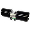 Rear angled view of blower's motor