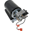 Closeup of ball bearing motor, wire leads with connectors