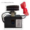 Dimensions of the Z0136A Blaze King rheostat