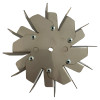 Top view of fan blade replacement, 1-10-574500A, reverse thread
