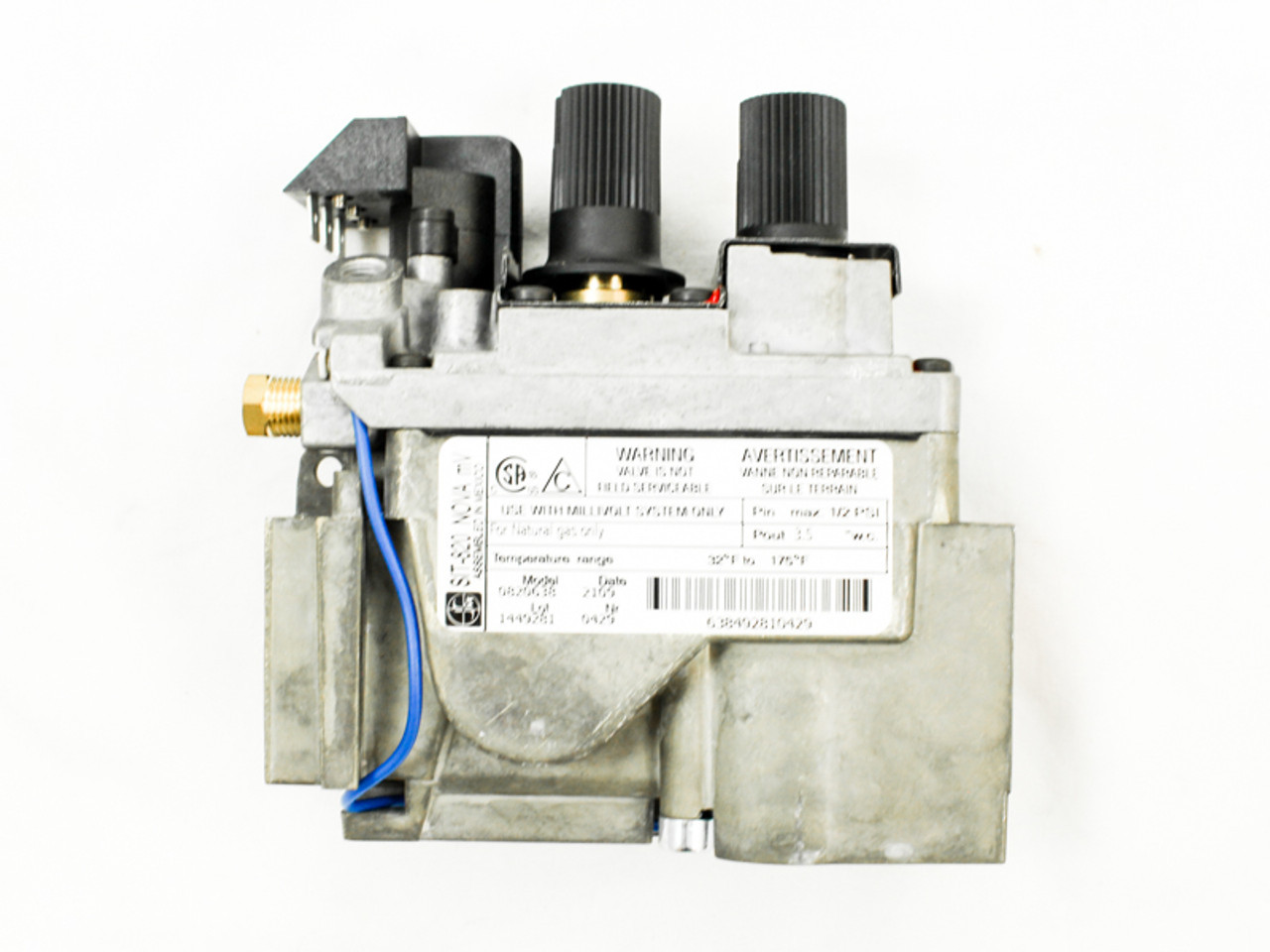 SIT 0820638 Millivolt Natural Gas (NG) Valve