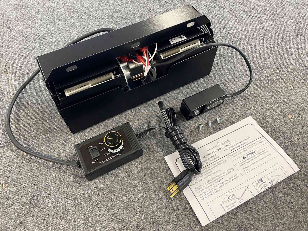 BK-ACC (831-1701) Wood Stove Blower Fan Kit for Heatilator