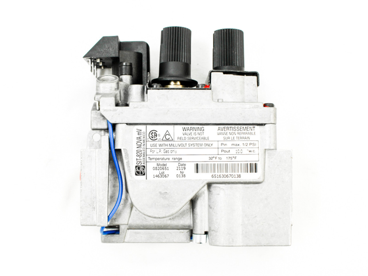 SIT (0820651) Millivolt Propane (LP) Gas Valve