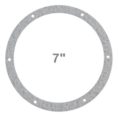 Lennox 7" Gasket for Exhaust blower Motor, 61050041