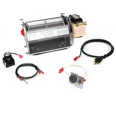 Yiming Ersatz-Kamingebläse GZ550/GZ552 – Für Napoleon & Continental Kamine, Mit Thermostat & Lüfterregler
