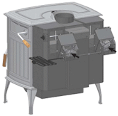 Blaze King S.Z2814 Fan Kit Assembly | Fits Ashford