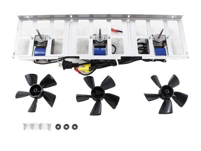 IHP F1083 Tri-Fan Assembly for Gas & Wood Stoves | Replaces BK3