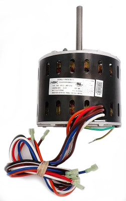 NBK-20055 Furnace Blower Motor 1/2 HP 115V - Replaces ICP 1013341, Emerson K55HXJEW9056, Heil Tempstar 1009053/1012513 | PSC Air Handler Motor