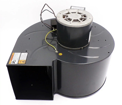 NBK-20530 Dual Voltage Blower Motor 115/230V 1/4 HP 990 CFM 1050 RPM - Replaces Dayton 1TDU1,  Fasco 7086-0201 / 4C830 | Centrifugal Stove & Draft Blower Motor